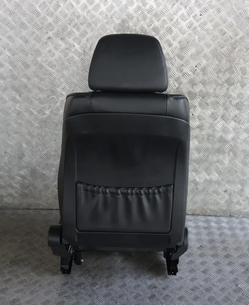 BMW 7 E65 Sport Pearl Black Leather Front Left N/S Seat Passenger Side Memory - SKU rhd-7117113-1 - Part number 7117113