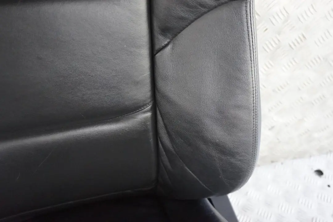 Pearl Black Leather Front Left N/S Seat Passenger Side Memory to BMW 7 E65 Sport with Part number 7117113 BMW 7 E65 Sport Pearl Black Leather Front Left N/S Seat Passenger Side Memory - SKU rhd-7117113-1 - Part number 7117113