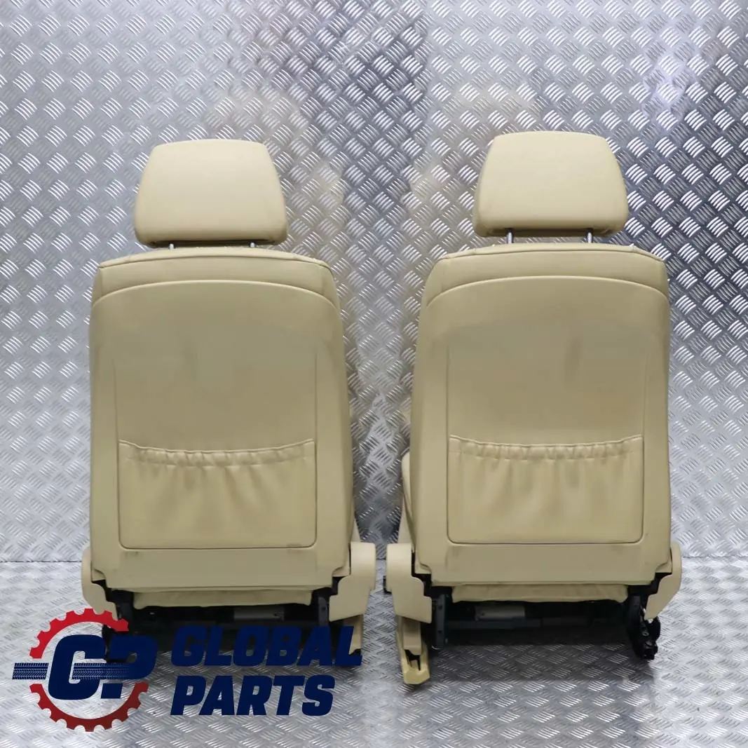 Beige Leather Front Left Right N/O/S Seats Seat Electric Memory to BMW E65 with Part number 7117175 BMW E65 Beige Leather Front Left Right N/O/S Seats Seat Electric Memory - SKU rhd-7117175 - Part number 7117175
