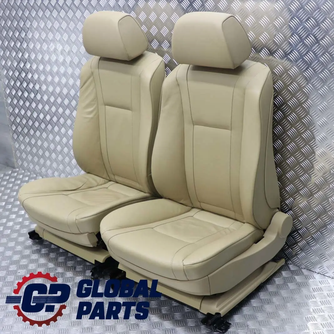Beige Leather Front Left Right N/O/S Seats Seat Electric Memory to BMW E65 with Part number 7117175 BMW E65 Beige Leather Front Left Right N/O/S Seats Seat Electric Memory - SKU rhd-7117175 - Part number 7117175