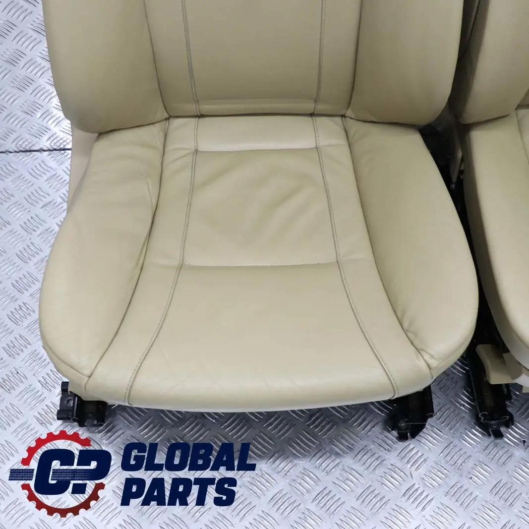 BMW E65 Beige Leather Front Left Right N/O/S Seats Seat Electric Memory - SKU rhd-7117175 - Part number 7117175
