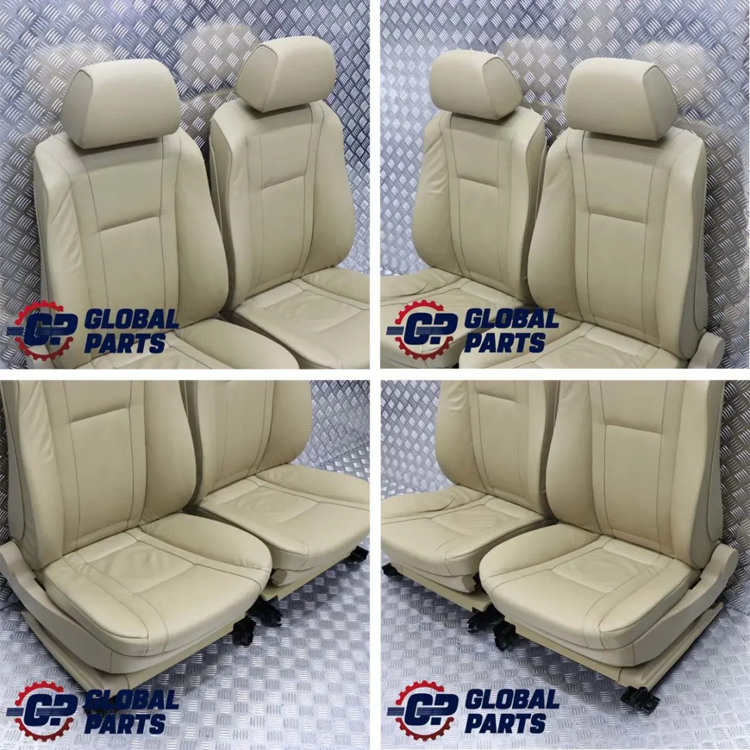 Beige Leather Front Left Right N/O/S Seats Seat Electric Memory to BMW E65 with Part number 7117175 BMW E65 Beige Leather Front Left Right N/O/S Seats Seat Electric Memory - SKU rhd-7117175 - Part number 7117175