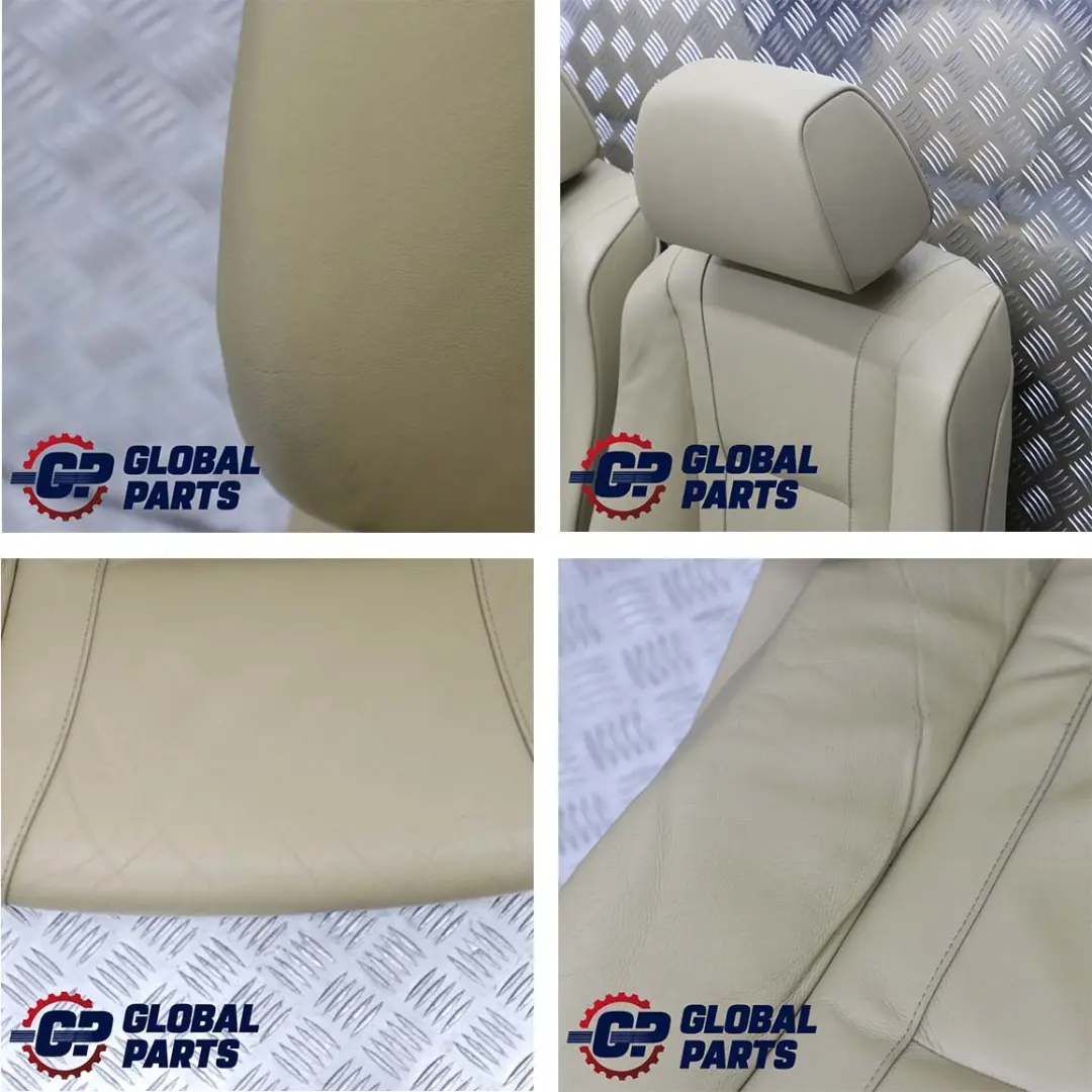 BMW E65 Beige Leather Front Left Right N/O/S Seats Seat Electric Memory - SKU rhd-7117175 - Part number 7117175
