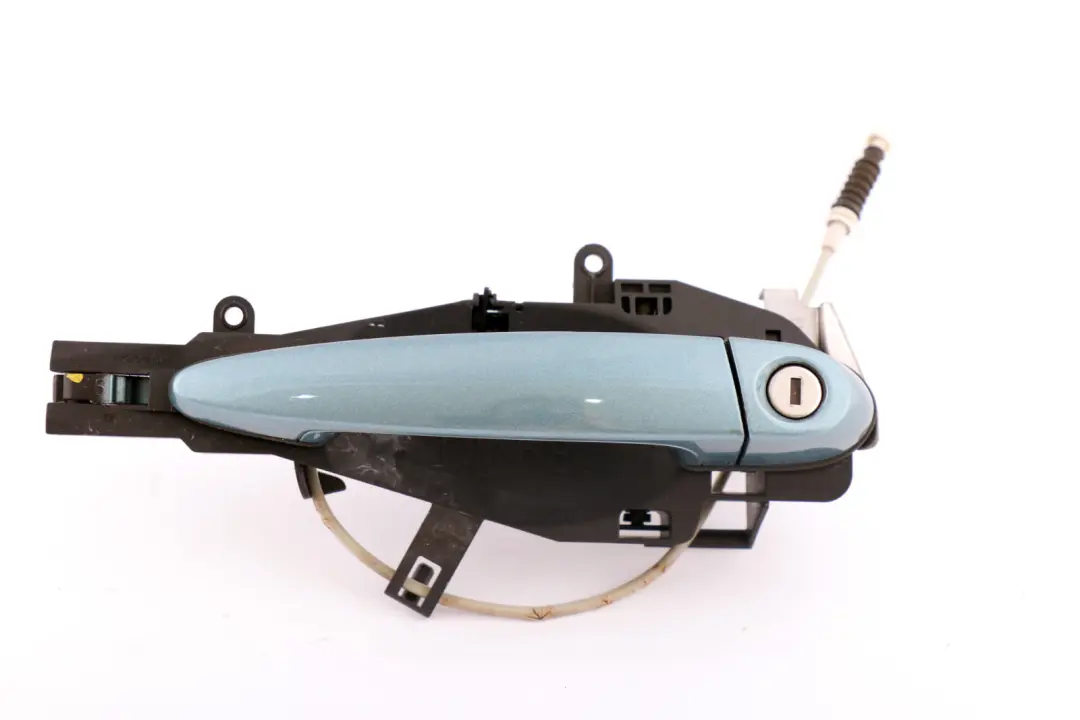 BMW 3 Series E92 E93 Complete Front Right Grab Handle O/S Catch Atlantic Blue - SKU rhd-7119603-ATL1 - Part number 7119603