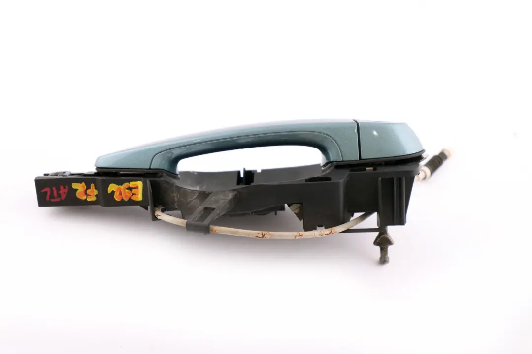 Complete Front Right Grab Handle O/S Catch Atlantic Blue to BMW 3 Series E92 E93 with Part number 7119603 BMW 3 Series E92 E93 Complete Front Right Grab Handle O/S Catch Atlantic Blue - SKU rhd-7119603-ATL1 - Part number 7119603