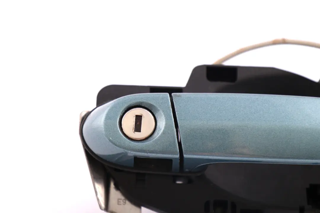 BMW 3 Series E92 E93 Complete Front Right Grab Handle O/S Catch Atlantic Blue - SKU rhd-7119603-ATL1 - Part number 7119603