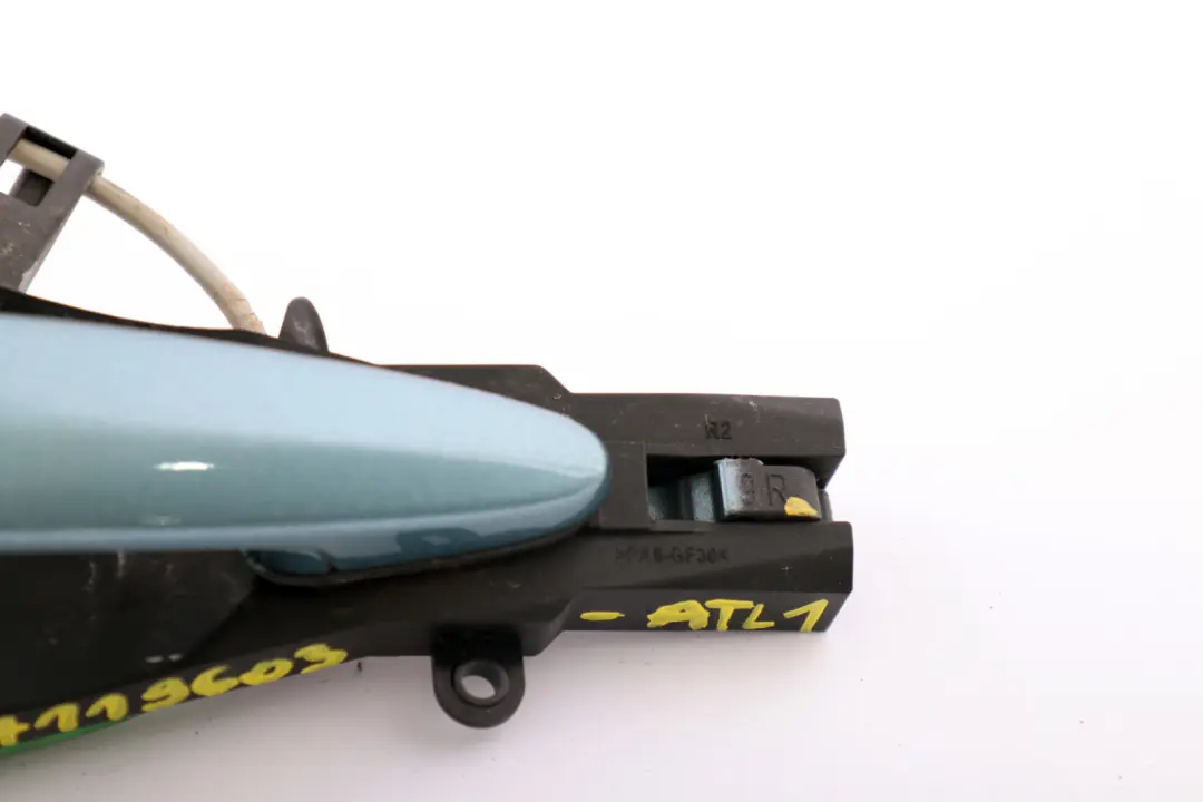 BMW 3 Series E92 E93 Complete Front Right Grab Handle O/S Catch Atlantic Blue - SKU rhd-7119603-ATL1 - Part number 7119603