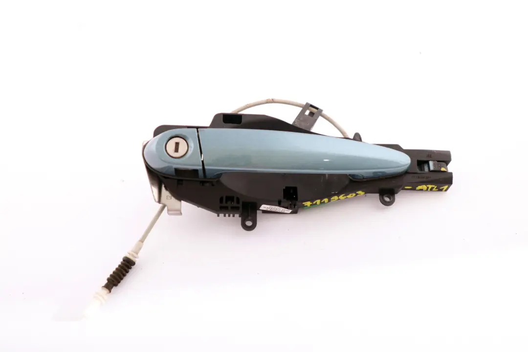 Complete Front Right Grab Handle O/S Catch Atlantic Blue to BMW 3 Series E92 E93 with Part number 7119603 BMW 3 Series E92 E93 Complete Front Right Grab Handle O/S Catch Atlantic Blue - SKU rhd-7119603-ATL1 - Part number 7119603