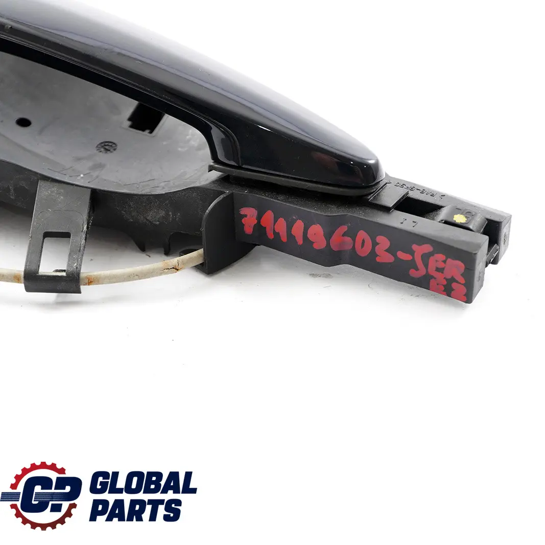 Front Left Grab Handle N/S Jerezschwarz Metallic A73 to BMW 3 Series E92 E93 with Part number 7119603 BMW 3 Series E92 E93 Front Left Grab Handle N/S Jerezschwarz Metallic A73 - SKU rhd-7119603-JEREZ - Part number 7119603