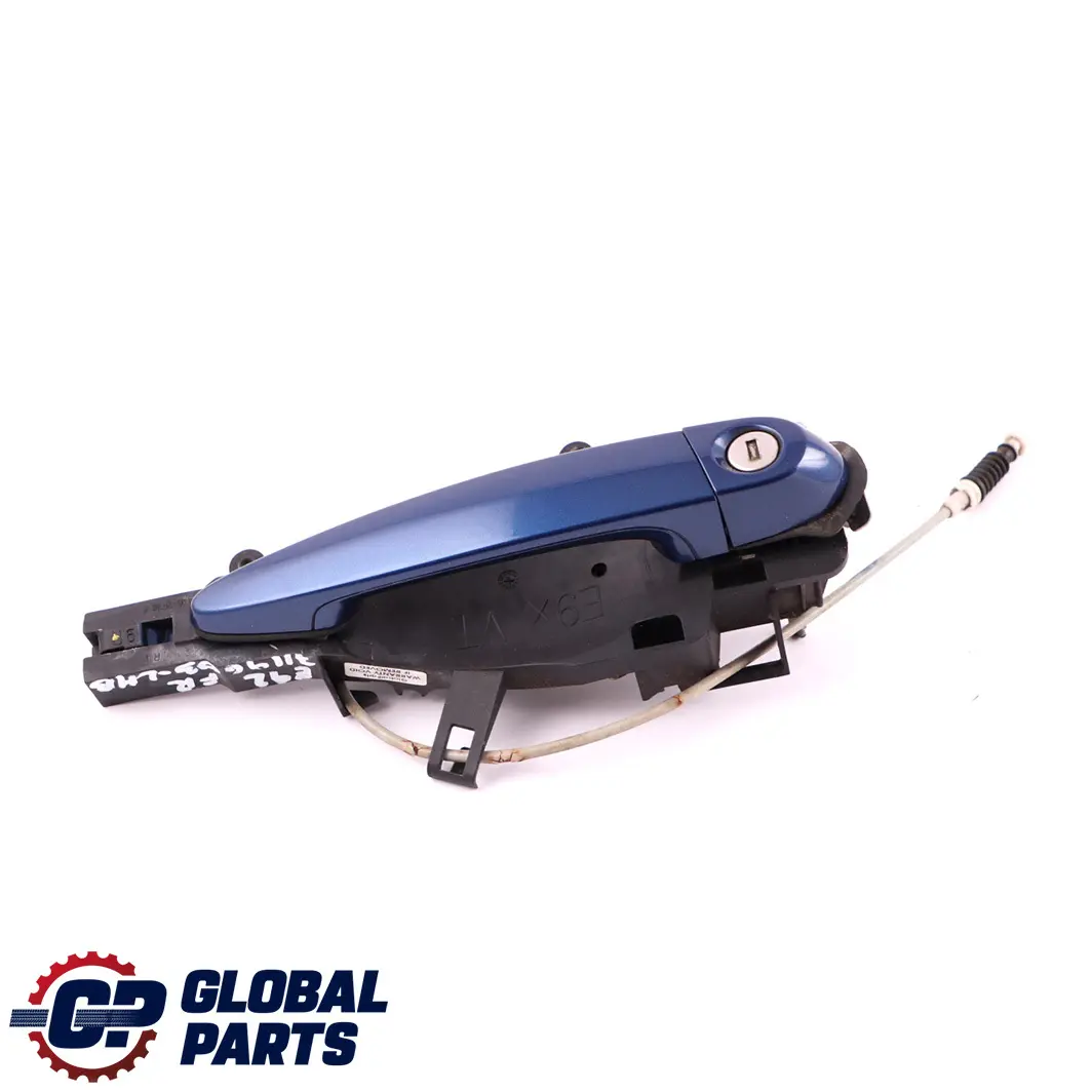 Complete Right Grab Handle O/S Le Mans Blau Blue Metallic to BMW 3 Series E92 E93 with Part number 7119603 BMW 3 Series E92 E93 Complete Right Grab Handle O/S Le Mans Blau Blue Metallic - SKU rhd-7119603-LMB - Part number 7119603