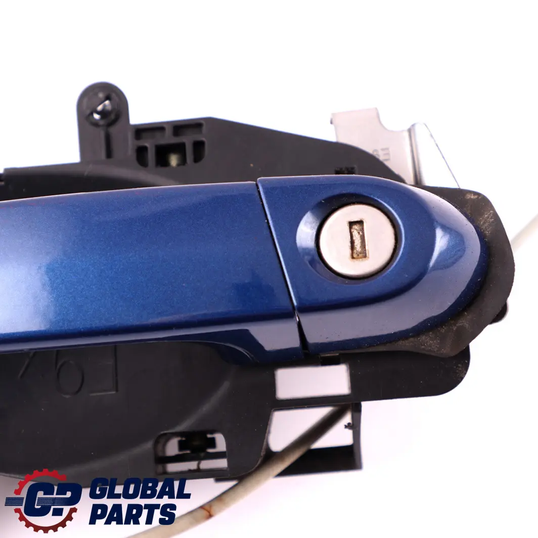 Complete Right Grab Handle O/S Le Mans Blau Blue Metallic to BMW 3 Series E92 E93 with Part number 7119603 BMW 3 Series E92 E93 Complete Right Grab Handle O/S Le Mans Blau Blue Metallic - SKU rhd-7119603-LMB - Part number 7119603