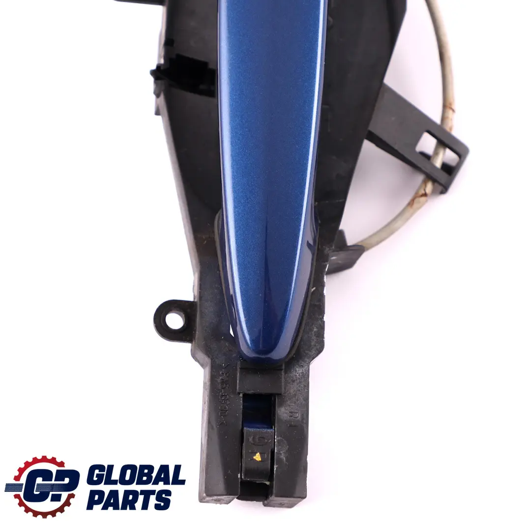 Complete Right Grab Handle O/S Le Mans Blau Blue Metallic to BMW 3 Series E92 E93 with Part number 7119603 BMW 3 Series E92 E93 Complete Right Grab Handle O/S Le Mans Blau Blue Metallic - SKU rhd-7119603-LMB - Part number 7119603