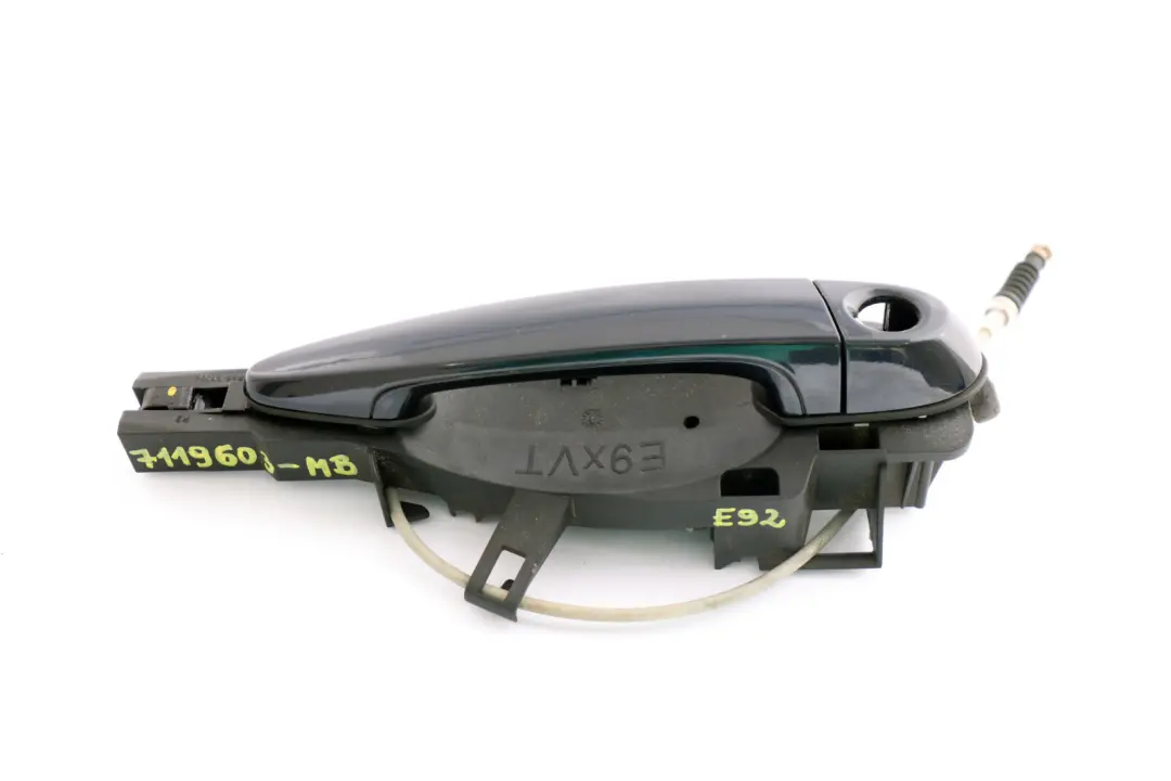 Front Right Door Grab Handle O/S Monacoblau Monaco Blue to BMW 3 Series E92 E93 with Part number 7119603 BMW 3 Series E92 E93 Front Right Door Grab Handle O/S Monacoblau Monaco Blue - SKU rhd-7119603-MB - Part number 7119603