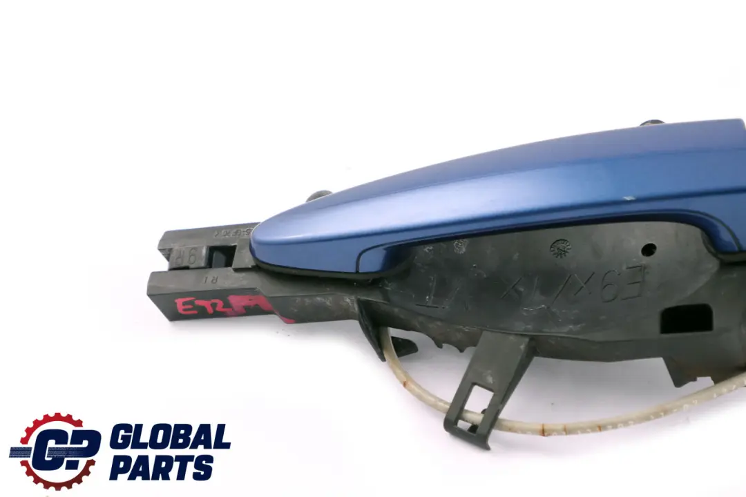Complete Front Right Grab Handle O/S Montegoblau Blue to BMW 3 Series E92 E93 with Part number 7059971 BMW 3 Series E92 E93 Complete Front Right Grab Handle O/S Montegoblau Blue - SKU rhd-7119603-MTB - Part number 7059971