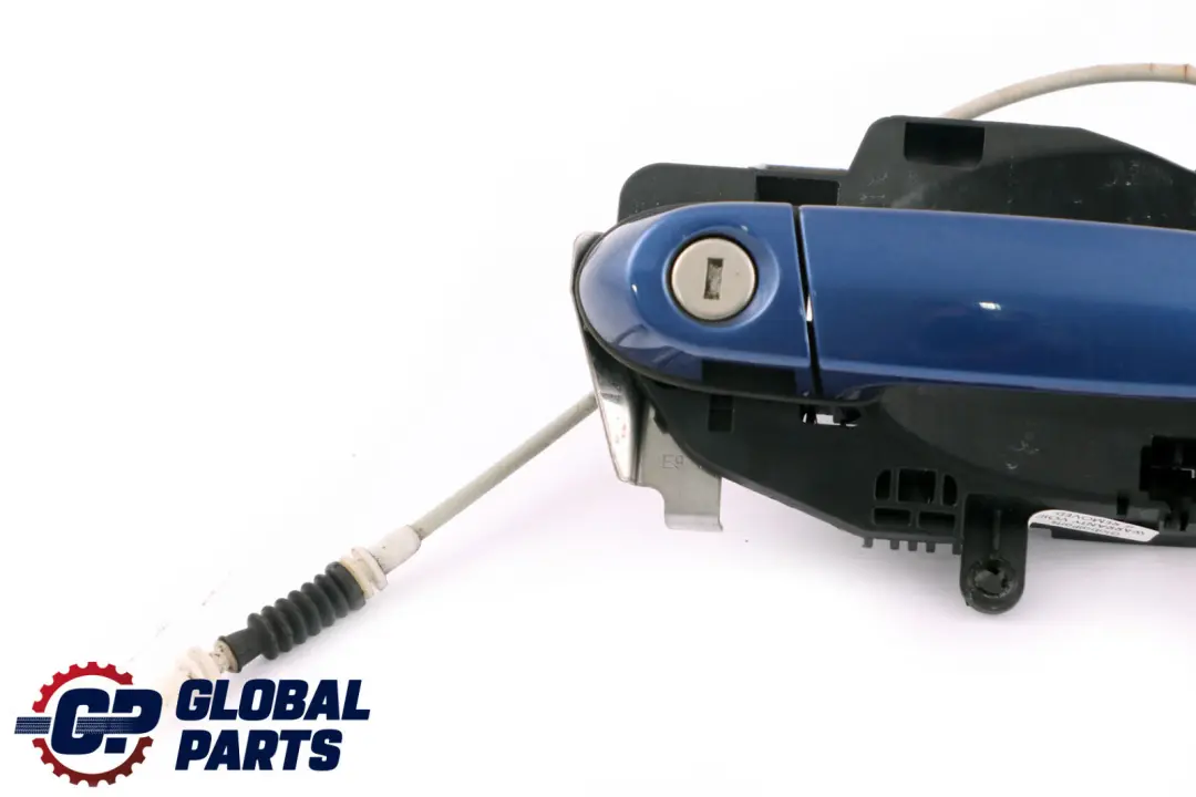 Complete Front Right Grab Handle O/S Montegoblau Blue to BMW 3 Series E92 E93 with Part number 7059971 BMW 3 Series E92 E93 Complete Front Right Grab Handle O/S Montegoblau Blue - SKU rhd-7119603-MTB - Part number 7059971