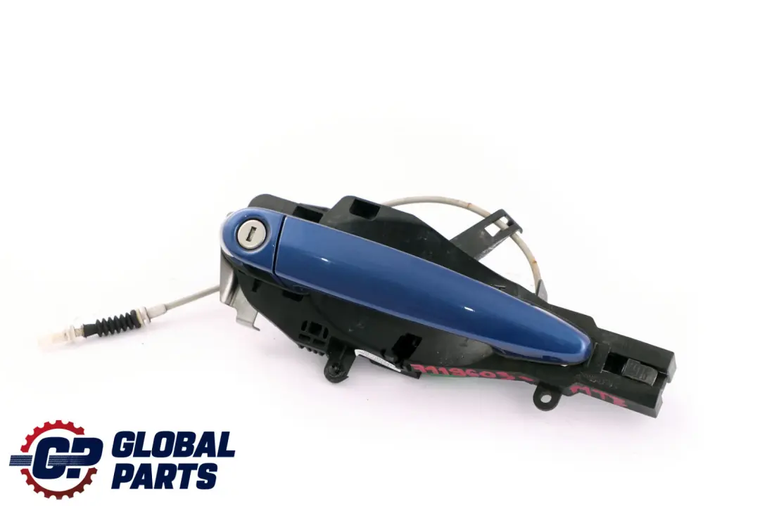 Complete Front Right Grab Handle O/S Montegoblau Blue to BMW 3 Series E92 E93 with Part number 7059971 BMW 3 Series E92 E93 Complete Front Right Grab Handle O/S Montegoblau Blue - SKU rhd-7119603-MTB - Part number 7059971