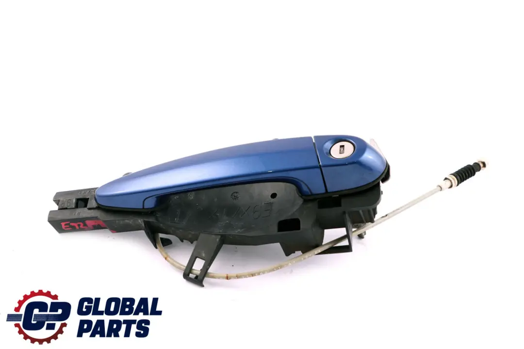 Complete Front Right Grab Handle O/S Montegoblau Blue to BMW 3 Series E92 E93 with Part number 7059971 BMW 3 Series E92 E93 Complete Front Right Grab Handle O/S Montegoblau Blue - SKU rhd-7119603-MTB - Part number 7059971