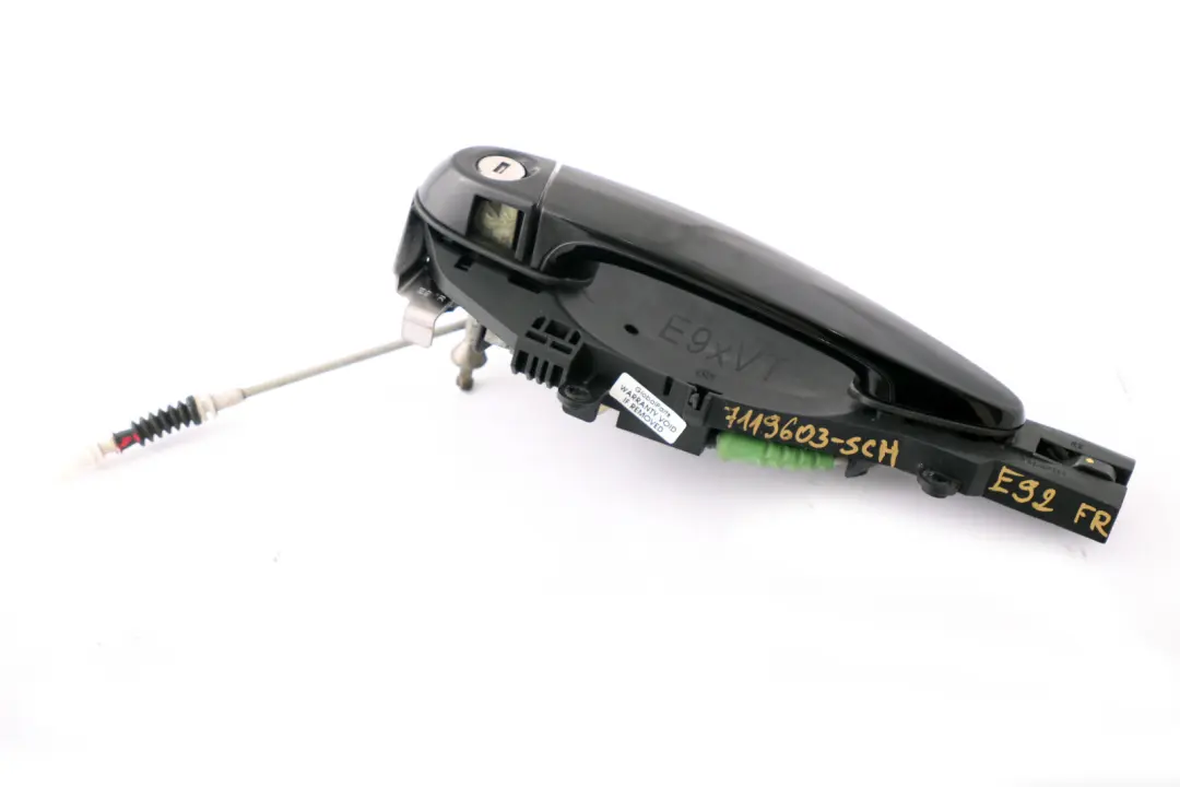 Complete Front Right Grab Handle O/S Schwarz 2 Black to BMW 3 Series E92 E93 with Part number 7059971 BMW 3 Series E92 E93 Complete Front Right Grab Handle O/S Schwarz 2 Black - SKU rhd-7119603-SCH - Part number 7059971