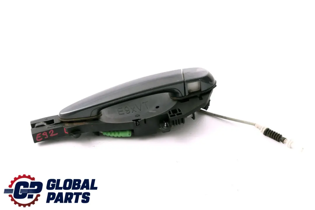 Complete Left Grab Handle N/S Sparkling Graphite Metallic to BMW 3 Series E92 E93 with Part number 7119603 BMW 3 Series E92 E93 Complete Left Grab Handle N/S Sparkling Graphite Metallic - SKU rhd-7119603-SG - Part number 7119603