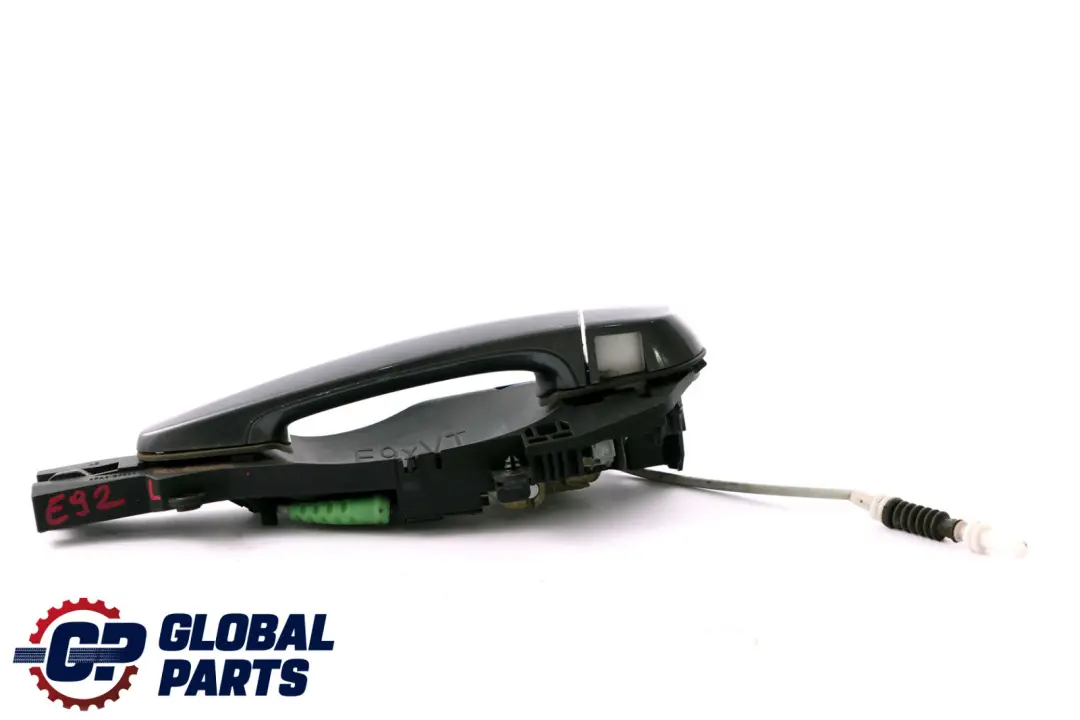 BMW 3 Series E92 E93 Complete Left Grab Handle N/S Sparkling Graphite Metallic - SKU rhd-7119603-SG - Part number 7119603