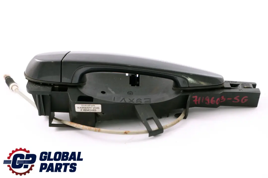 BMW 3 Series E92 E93 Complete Left Grab Handle N/S Sparkling Graphite Metallic - SKU rhd-7119603-SG - Part number 7119603
