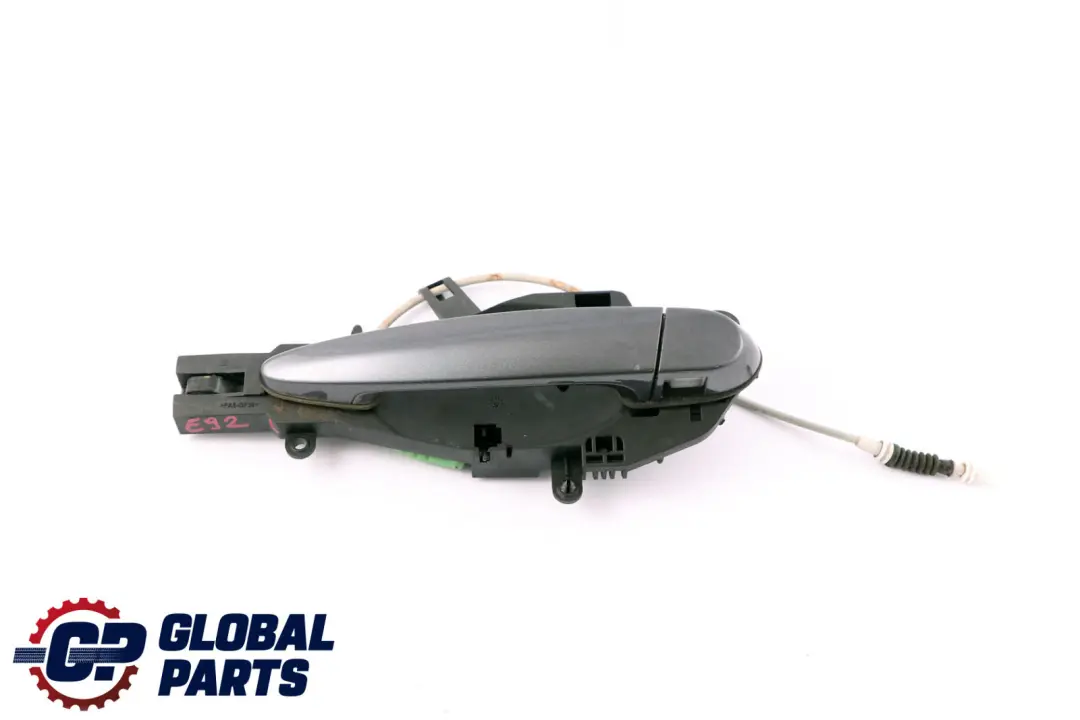 BMW 3 Series E92 E93 Complete Left Grab Handle N/S Sparkling Graphite Metallic - SKU rhd-7119603-SG - Part number 7119603