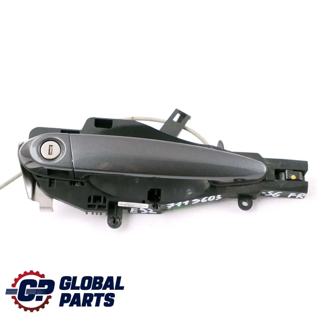 Complete Right Grab Handle O/S Sparkling Graphite Metallic to BMW 3 Series E92 E93 with Part number 7119603 BMW 3 Series E92 E93 Complete Right Grab Handle O/S Sparkling Graphite Metallic - SKU rhd-7119603-SG1 - Part number 7119603