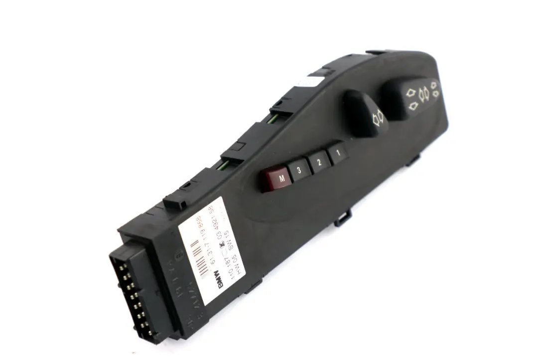 Actuation Unit Panel Seat Front Right Switch O/S to BMW X5 Series E53 with Part number 7119868 BMW X5 Series E53 Actuation Unit Panel Seat Front Right Switch O/S - SKU rhd-7119868 - Part number 7119868