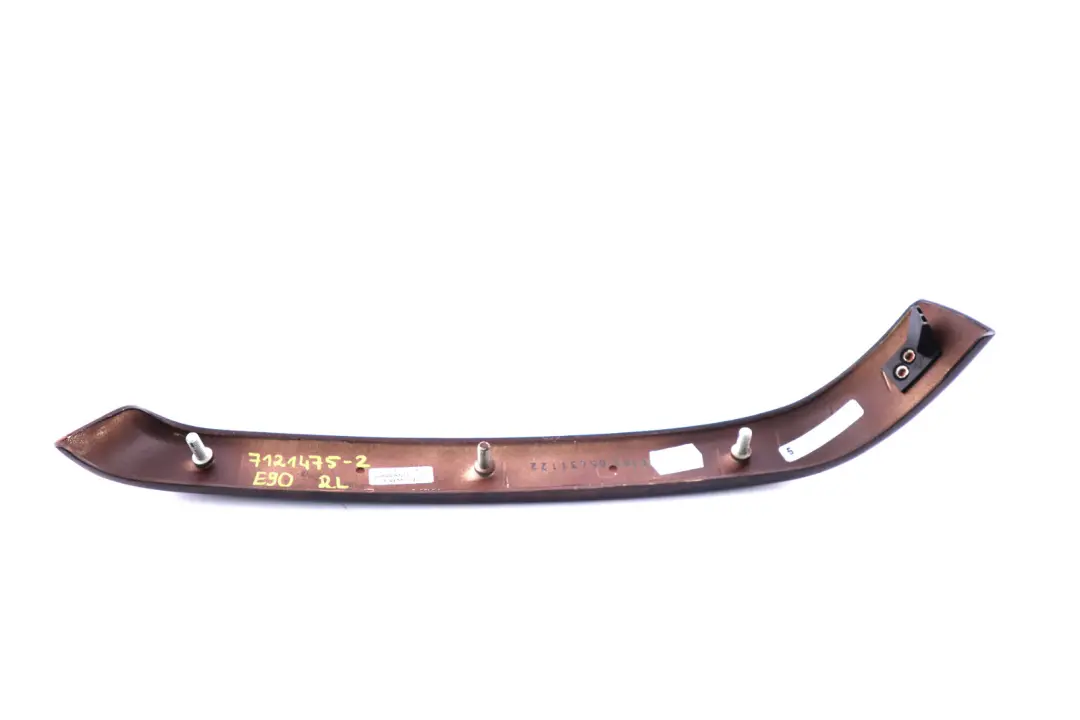 BMW 3 Series 2 E90 E91 Trim Door Rear Left N/S Strip Wood Burr Walnut - SKU 7121475-2 - Part number 7121475