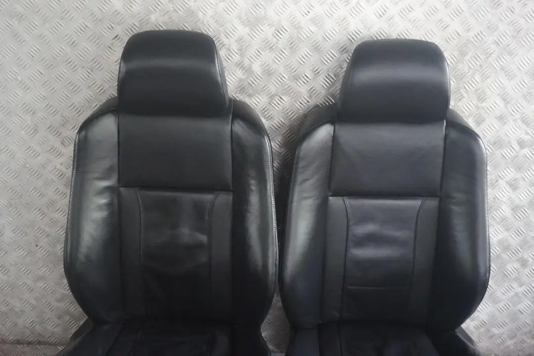 BMW X5 E53 Heated Sport Black Exclusive Leather Front Left Right Seats Memory - SKU rhd-7122082 - Part number 7122082