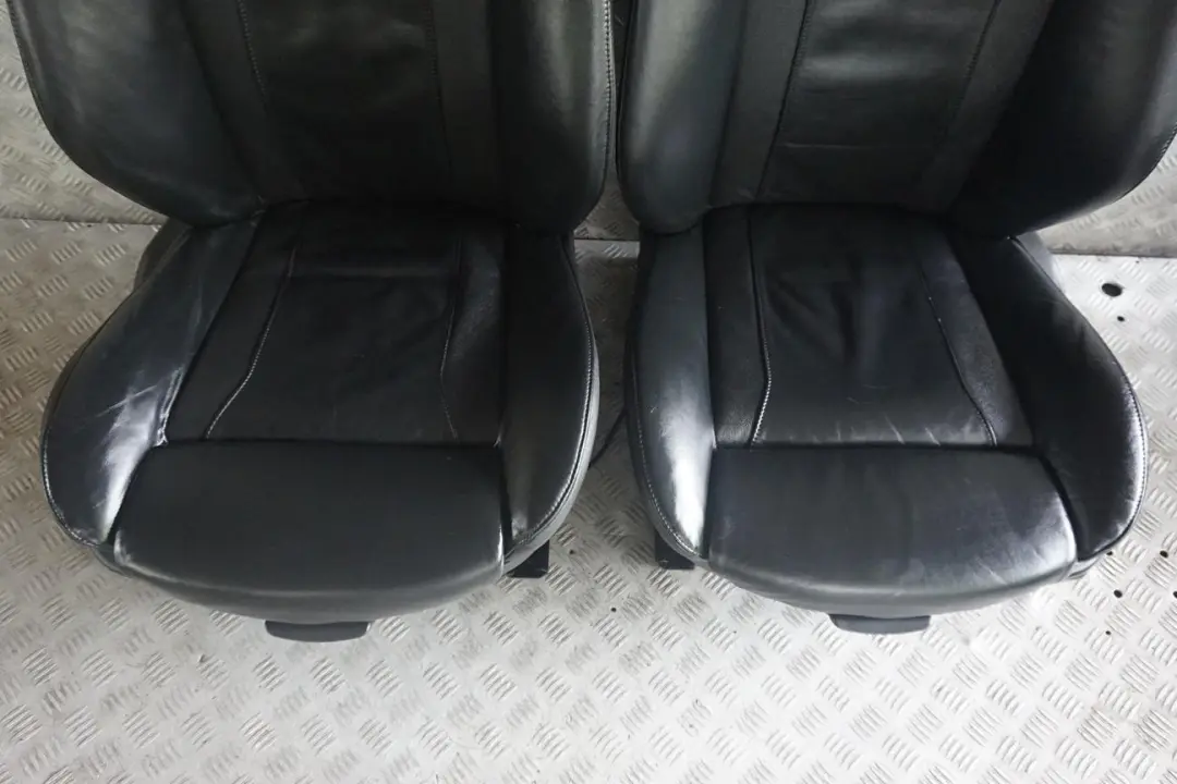 BMW X5 E53 Heated Sport Black Exclusive Leather Front Left Right Seats Memory - SKU rhd-7122082 - Part number 7122082