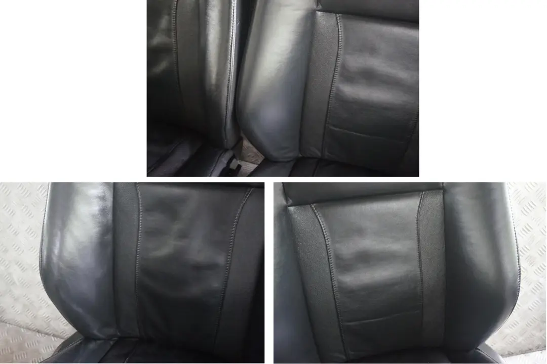 BMW X5 E53 Heated Sport Black Exclusive Leather Front Left Right Seats Memory - SKU rhd-7122082 - Part number 7122082