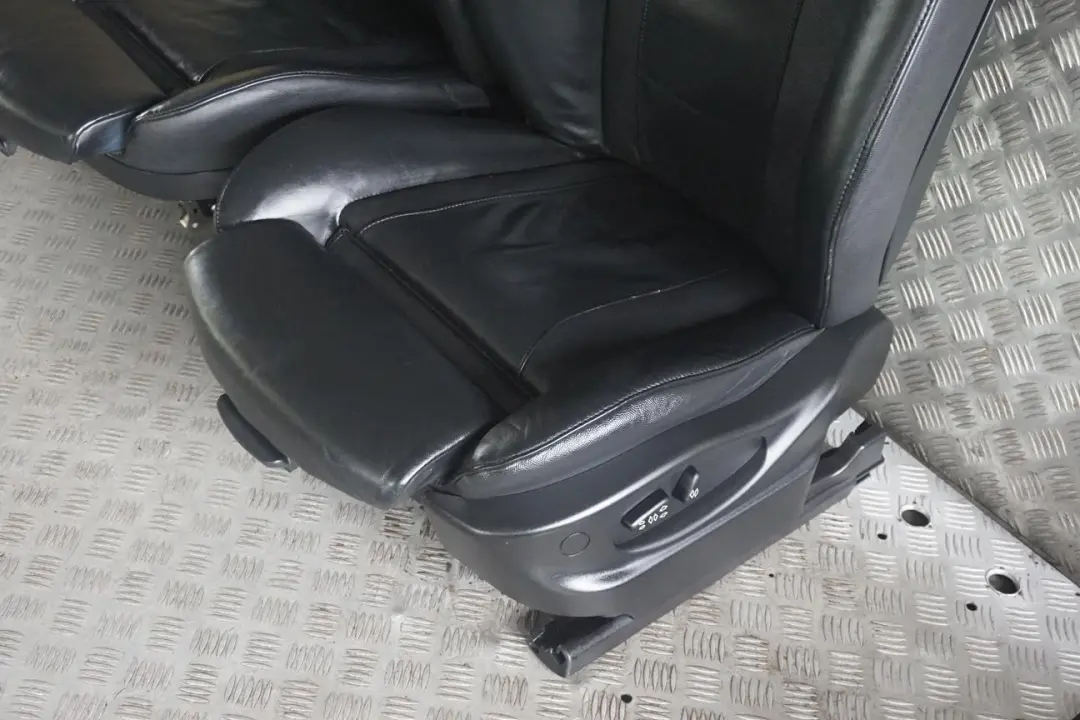 BMW X5 E53 Heated Sport Black Exclusive Leather Front Left Right Seats Memory - SKU rhd-7122082 - Part number 7122082