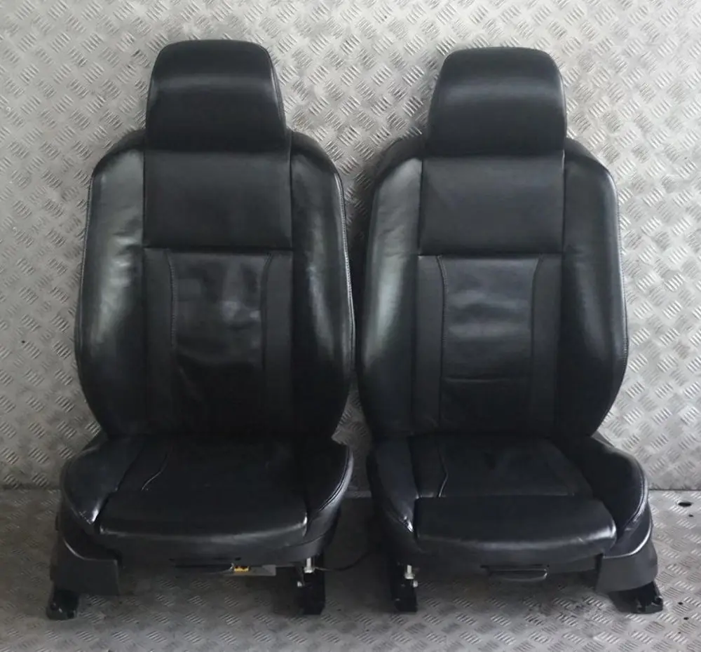 BMW X5 E53 Heated Sport Black Exclusive Leather Front Left Right Seats Memory