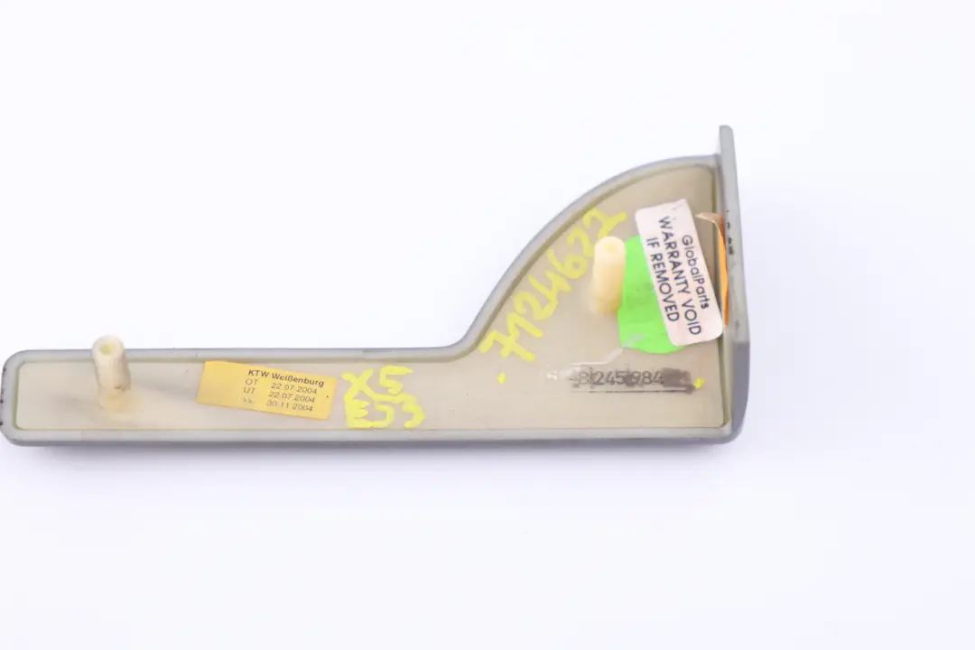 Decorative Strip Dashboard Centre Right O/S Graphite 8245984 to BMW X5 Series E53 with Part number 7124622 BMW X5 Series E53 Decorative Strip Dashboard Centre Right O/S Graphite 8245984 - SKU rhd-7124622 - Part number 7124622