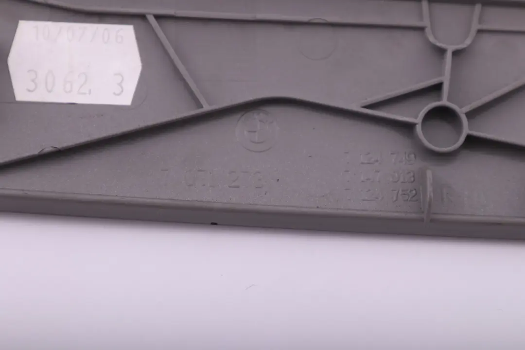 BMW 1 Series 3 E87 Dashboard I-panel Centre Trim Titan Silver 7071273 - SKU rhd-7124749-3 - Part number 7124749