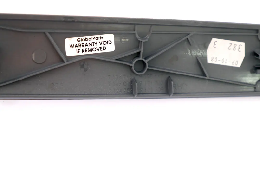 BMW 1 Series E81 E87 Trim Instrument Panel Dashboard Titan Matt Silver 7071273 - SKU rhd-7124749 - Part number 7124749