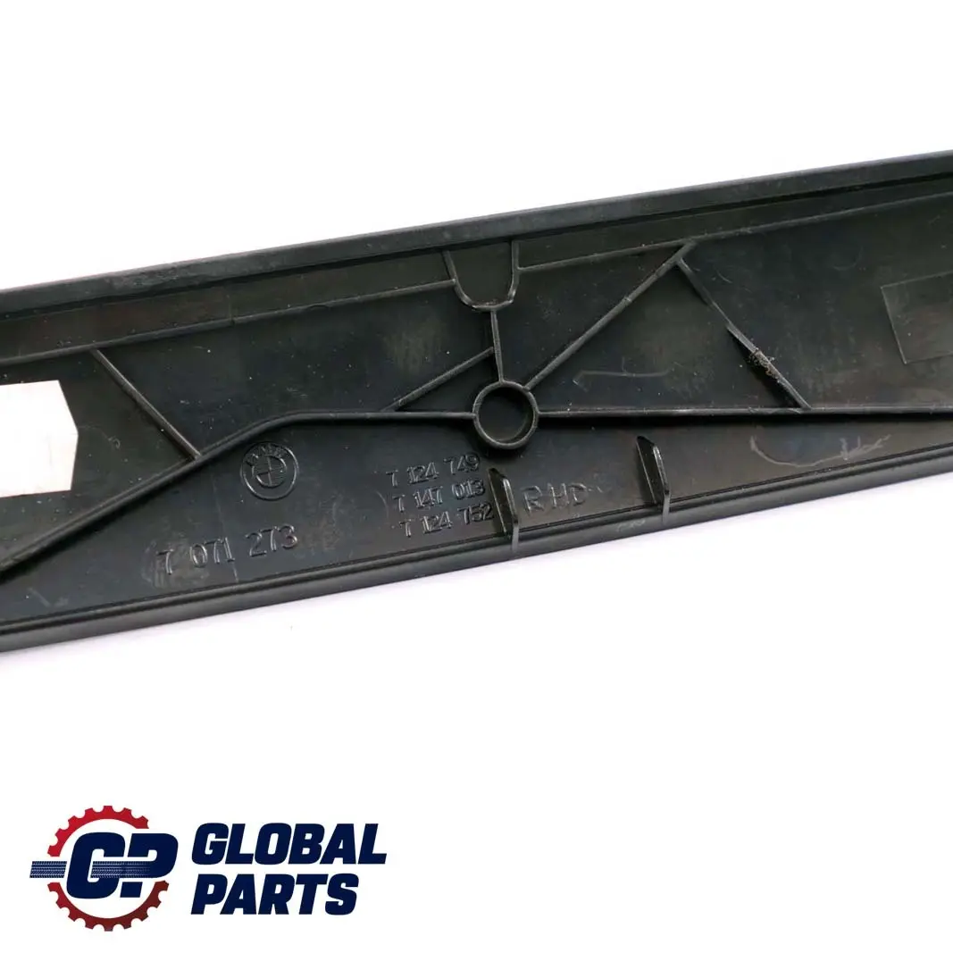 BMW 1 Series 1 E87 Strip Trim Cover Dashboard Centre Gomera Black - SKU rhd-7124752-1 - Part number 7124752