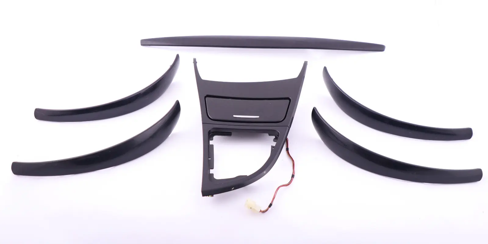 BMW E87 Cover Gomera Black Carbon Interior Trim Set Ashtray Dashboard