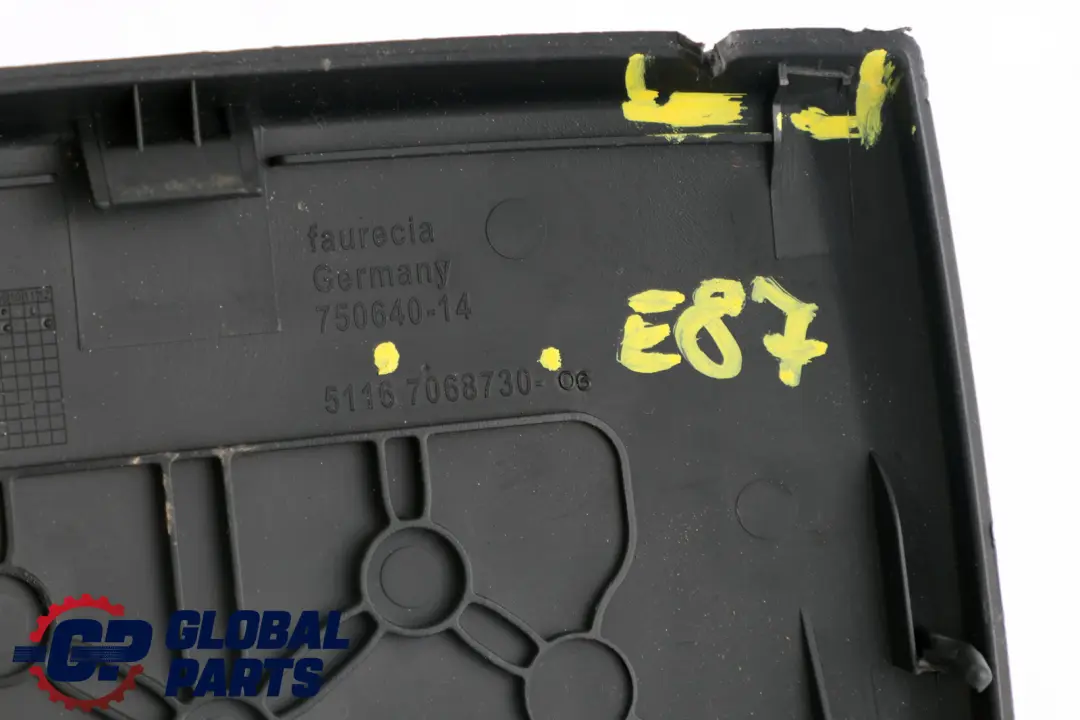 Centre Console Rear Trim Black 7068730 to BMW 1 Series E87 Cover with Part number 7124775 BMW 1 Series E87 Cover Centre Console Rear Trim Black 7068730 - SKU 7124775-1 - Part number 7124775