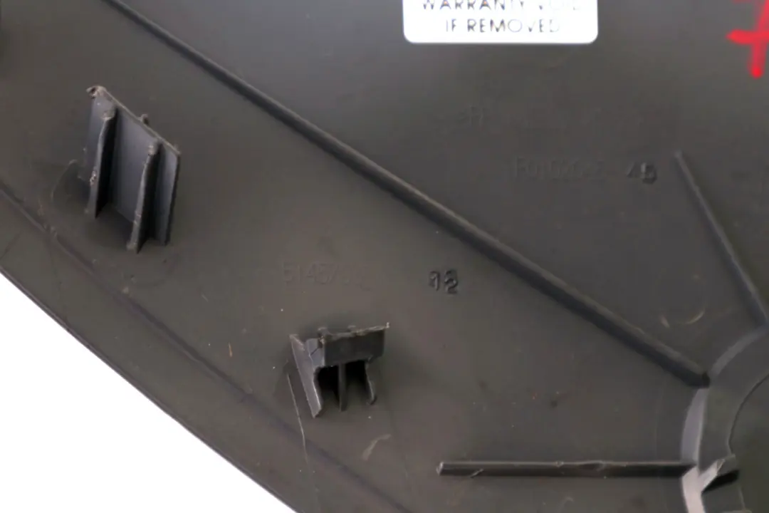 BMW 1 Series E87 Cover Dashboard Right O/S Grey Alaska Grau - SKU rhd-7124782 - Part number 7124782
