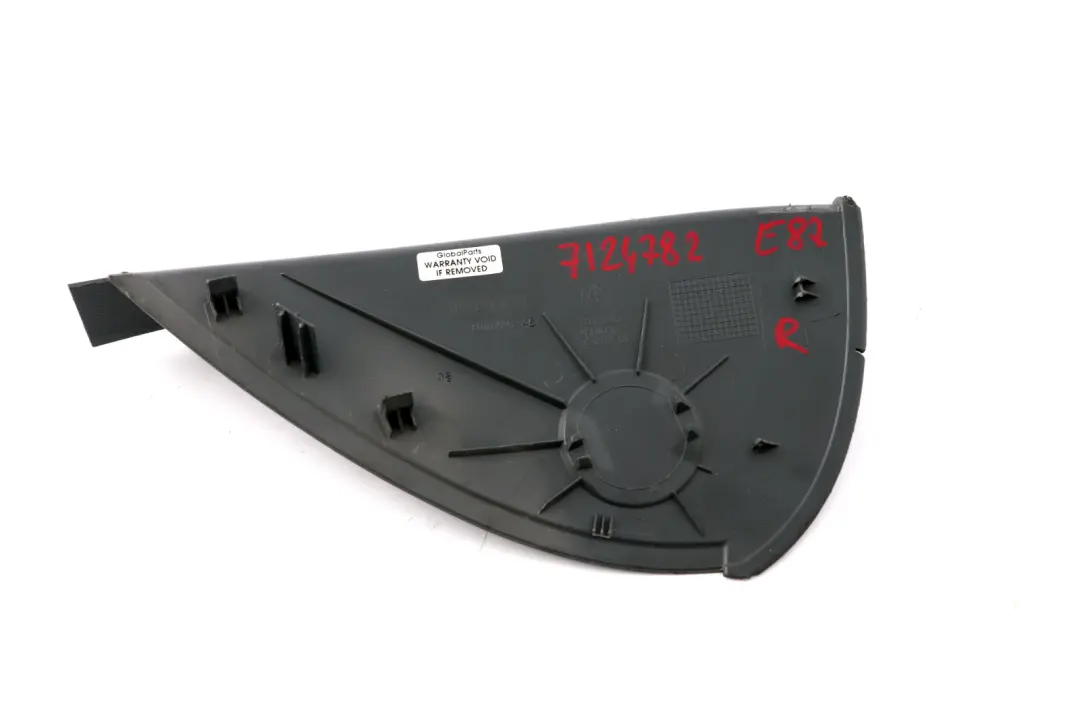 Dashboard Right O/S Grey Alaska Grau to BMW 1 Series E87 Cover with Part number 7124782 BMW 1 Series E87 Cover Dashboard Right O/S Grey Alaska Grau - SKU rhd-7124782 - Part number 7124782