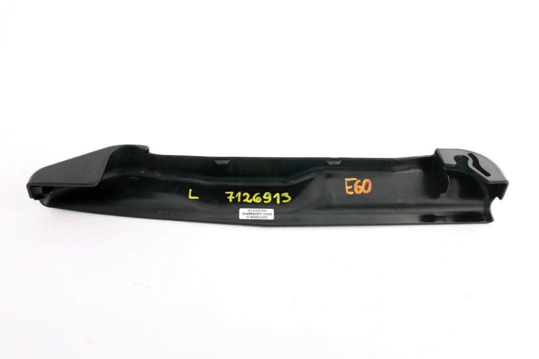 BMW 5 Series E60 E61 Finisher Upper Rail Exterior Cover Seat Left N/S - SKU rhd-7126913 - Part number 7068501