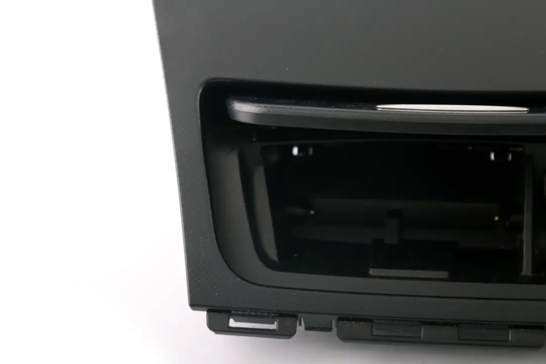 Front Ashtray Finisher Trim Tray Decor Gomera Black to BMW 1 Series 5 E87 with Part number 7127244 BMW 1 Series 5 E87 Front Ashtray Finisher Trim Tray Decor Gomera Black - SKU rhd-7127244-5 - Part number 7127244