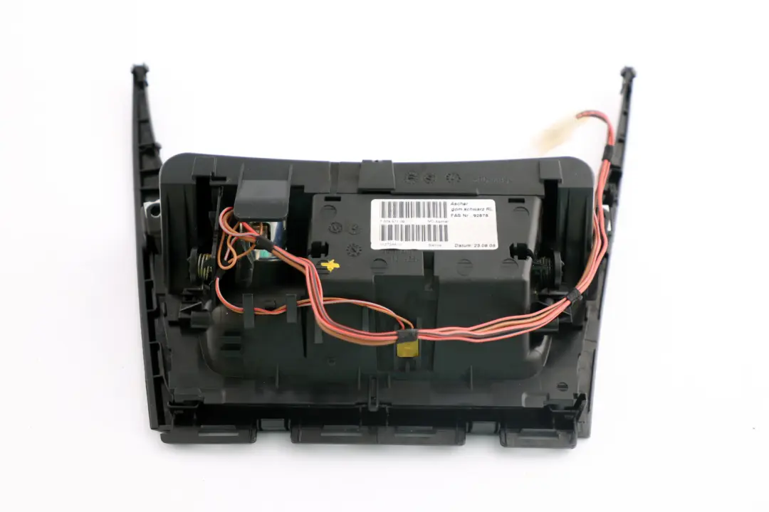 BMW 1 Series 8 E87 Front Ashtray Finisher Trim Tray Decor Gomera Black - SKU rhd-7127244-8 - Part number 7127244