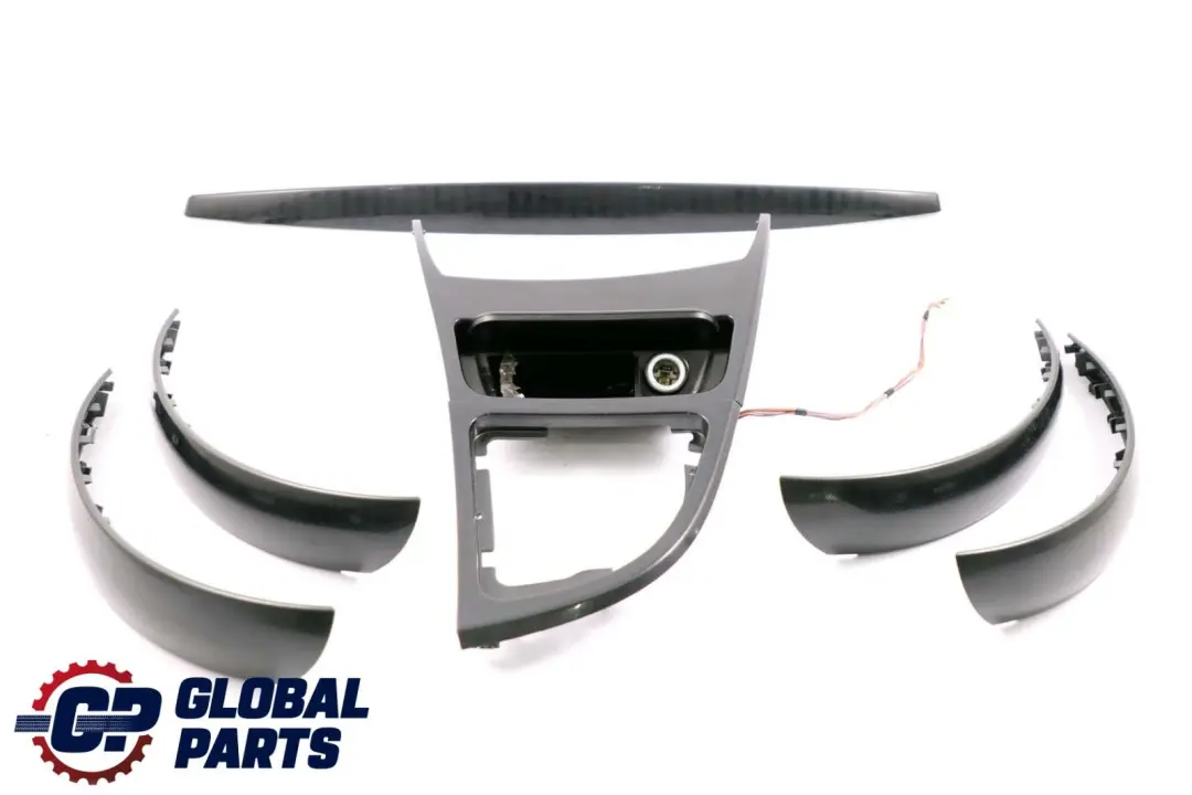 Carbon Effect Gomera Black Interior Ashtray Trim Set Dashboard to BMW 1 Series E87 with Part number 7127244 BMW 1 Series E87 Carbon Effect Gomera Black Interior Ashtray Trim Set Dashboard - SKU rhd-7127244 - Part number 7127244