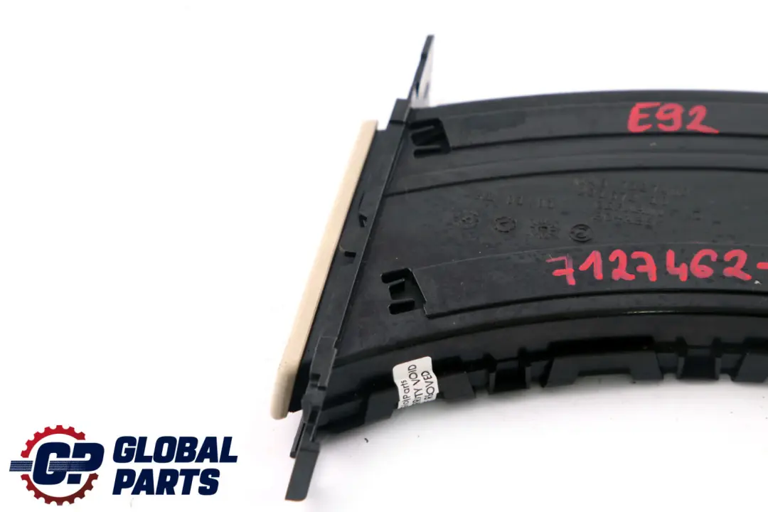 BMW 3 Series E90 E91 E92 E93 Cup Drink Holder Right Drivers Side O/S Beige - SKU rhd-7127462-2 - Part number 9173468