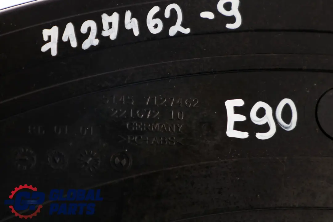 BMW 3 Series 9 E90 E91 E92 E93 Cup Drink Holder Right Drivers Side O/S Black - SKU rhd-7127462-9 - Part number 7127462