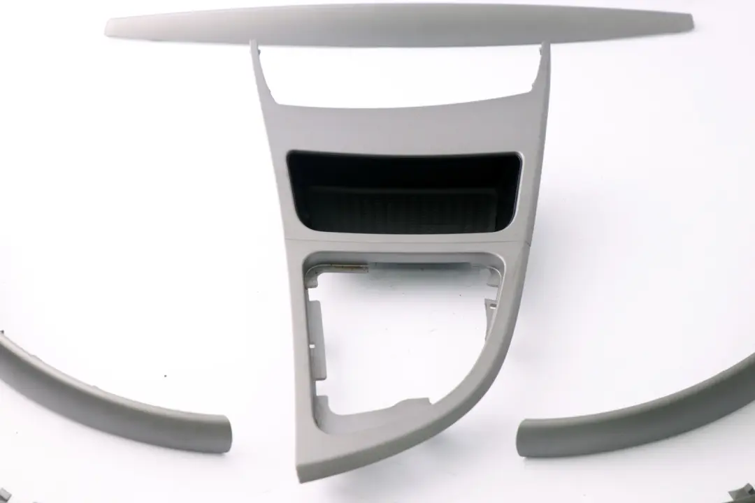 BMW 1 Series E87 LCI Silver Decor Trim Set Dash Dashboard Ashtray Titan Matt - SKU rhd-7129142-10 - Part number 7129142