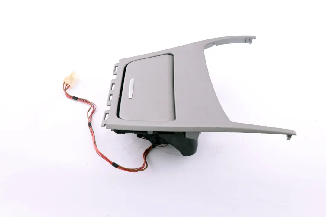 BMW 1 Series 16 E81 E87 E87N E88 Ashtray Finisher Trim Tray Decor Cover Silver - SKU rhd-7129142-16 - Part number 7078571